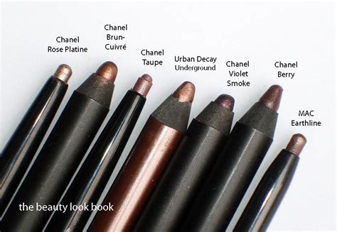 chanel stylo yeux waterproof taupe|chanel eyeliner color chart.